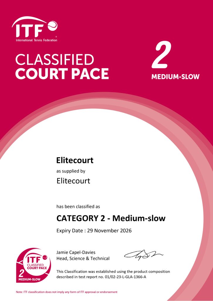 Elitecourt ITF Certification