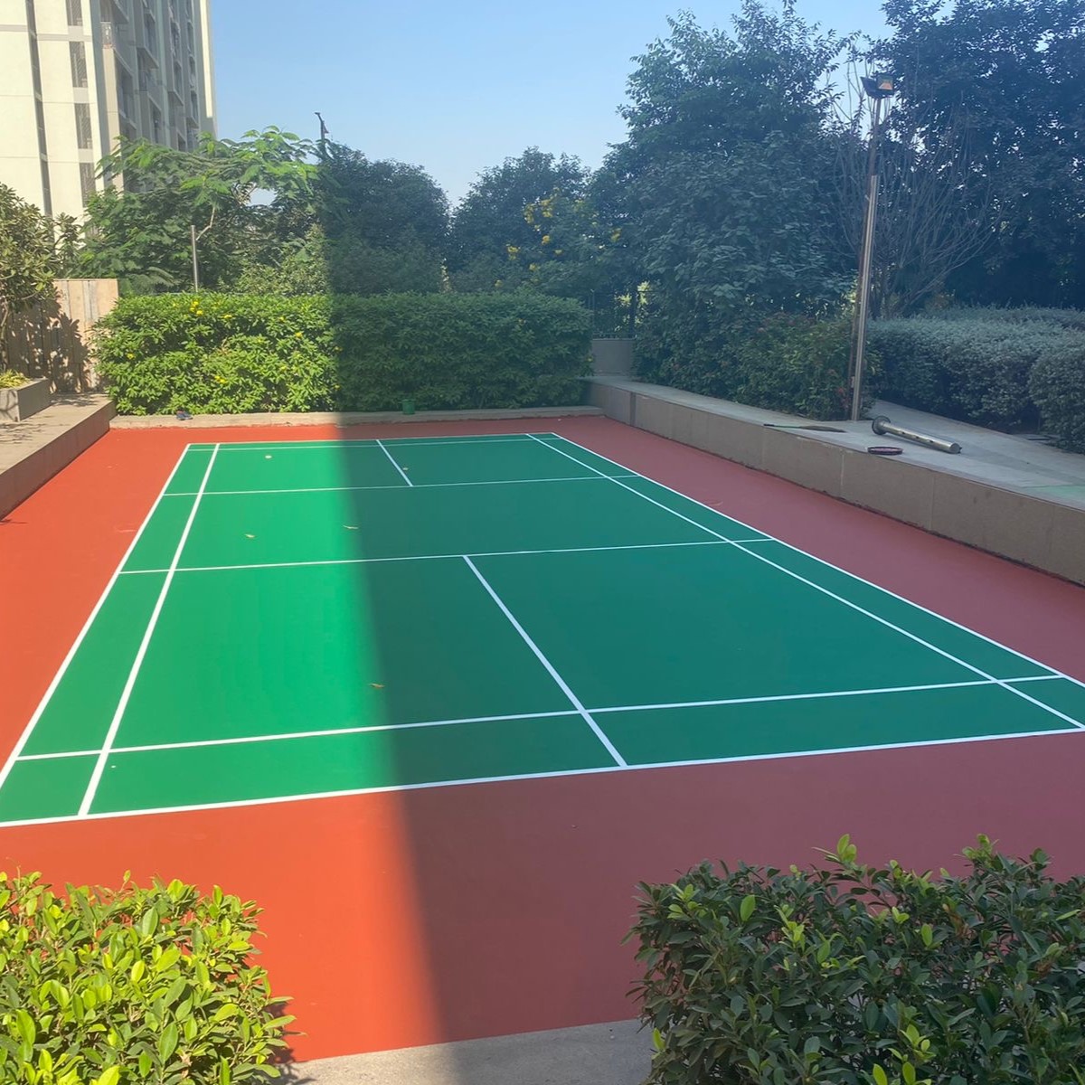 outdoor badminton court,badminton court flooring,badminton court,badminton flooring