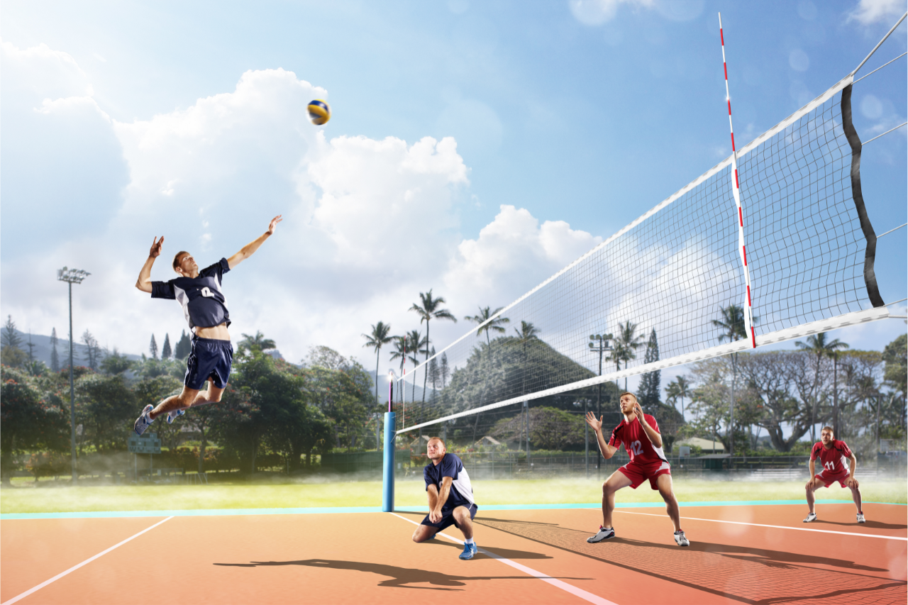 Volleyball Court Flooring