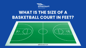 What is the size of a basketball court in feet