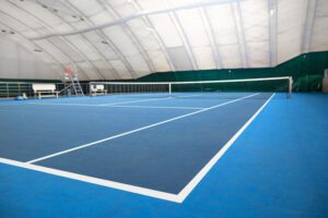 indoor tennis court