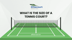 size of tennis court