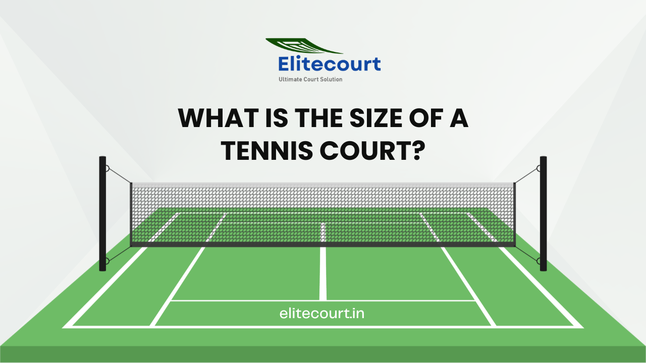 size of tennis court