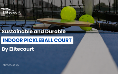 Sustainable and Durable Eco-Friendly Indoor Pickleball Court by Elitecourt