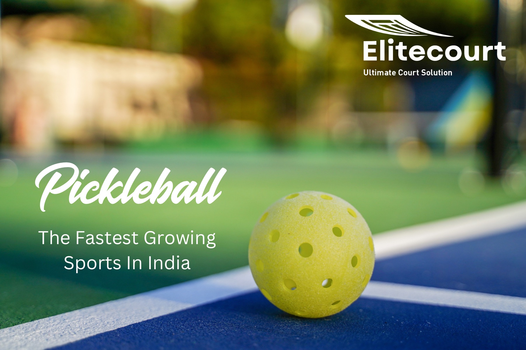 Pickleball - The Fastest Growing Sport in India