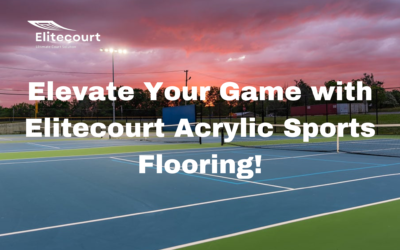 Elevate Your Game with Elitecourt Acrylic Sports Flooring!