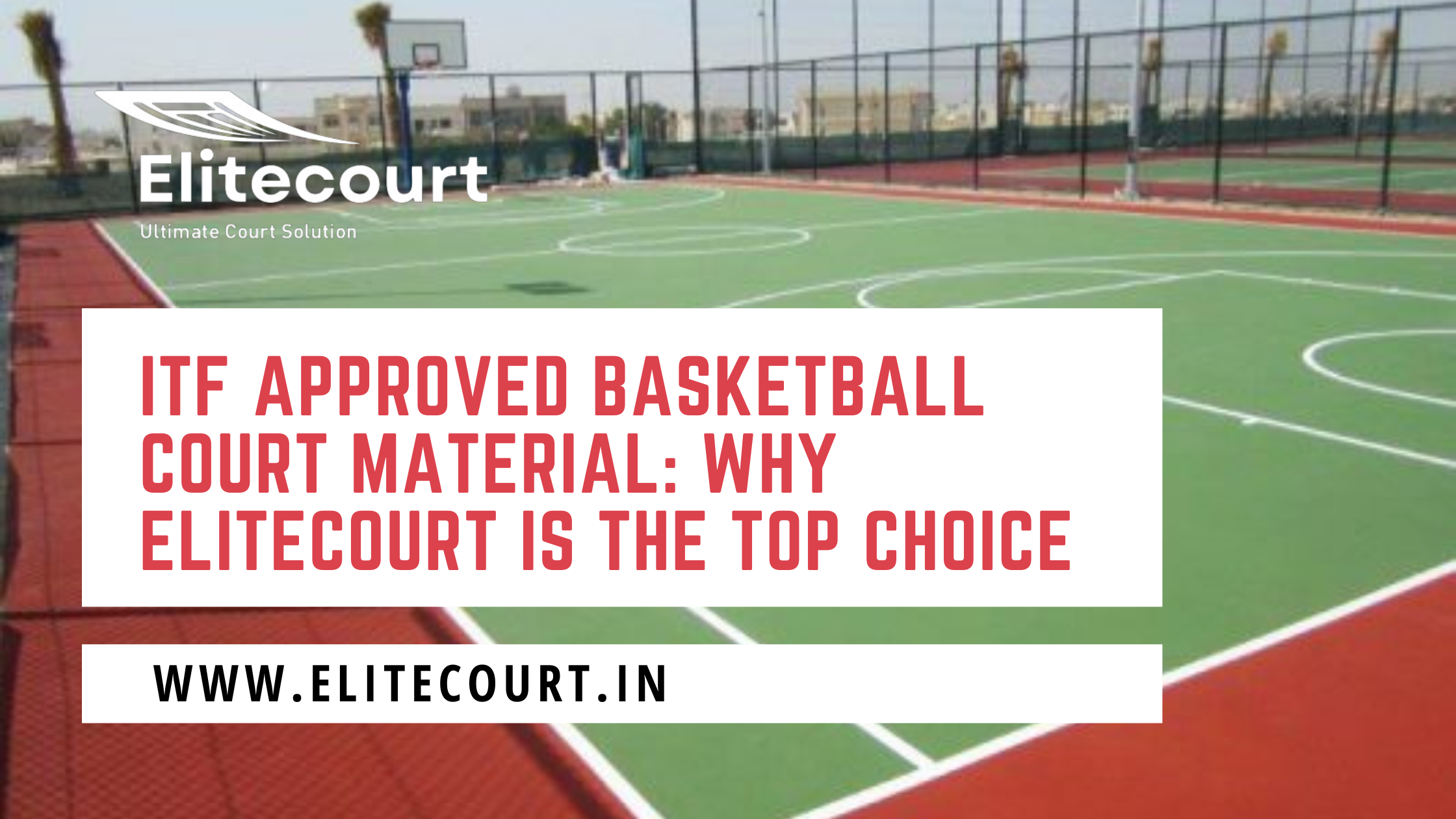 ITF Approved Basketball Court Material