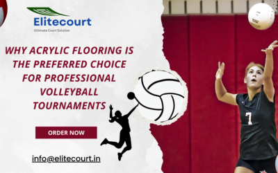 Why Acrylic Flooring is the Preferred Choice for Professional Volleyball Tournaments