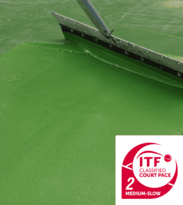 Elitecourt Acrylic Colors Application