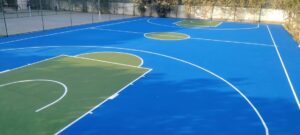 Basketball Court Flooring Image