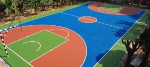 Basketball Court Flooring Image
