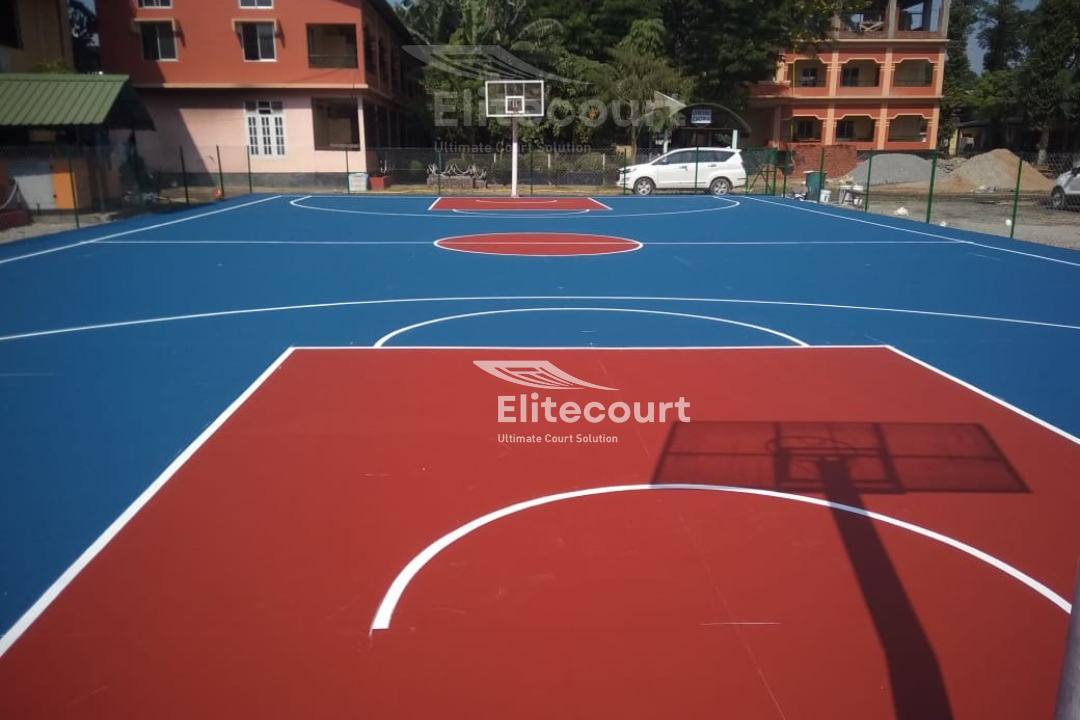 Elitecourt Basketball Court Flooring Image 1