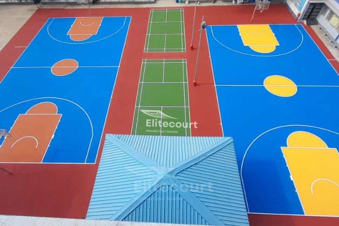 Elitecourt Basketball Court Flooring Image 4