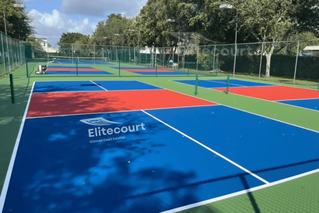 Elitecourt Pickleball Court Flooring Image