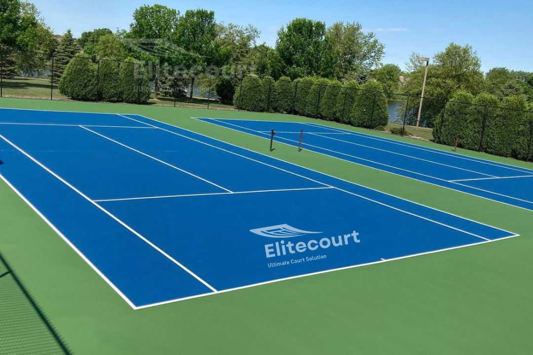 Elitecourt Tennis Court Flooring Image 4