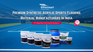 Synthetic Acrylic Sports Court Flooring Material Manufacturers In India