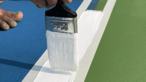 White Line Marking Image