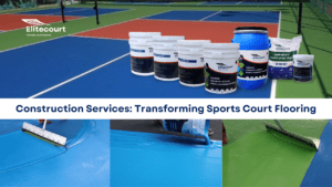 Construction services for sports courts by Elitecourt