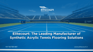 Elitecourt Tennis Flooring - Synthetic Acrylic Sports Court Material