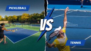 Difference between pickleball and tennis