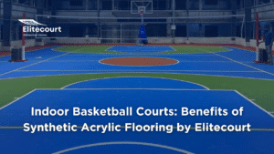 Indoor Basketball Courts Benefits of Synthetic Acrylic Flooring