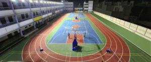 Multi purpose court, Multi Court Sports Court Flooring Image