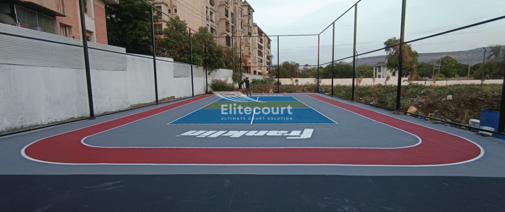 Pickleball Court And Skating Rink