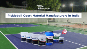 Pickleball Court Material used in Indian sports surfaces