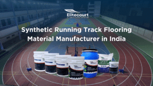 Synthetic running track flooring material manufactures in india - elitecourt