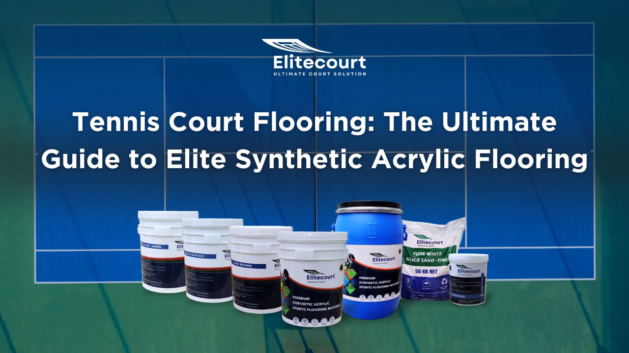 Tennis Court Tennis Court Flooring Synthetic Acrylic Flooring