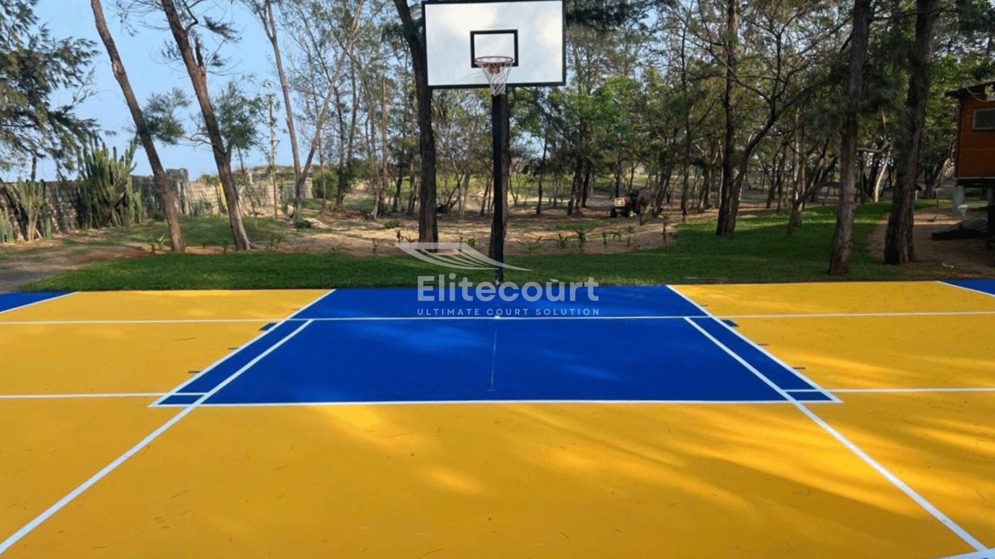 Half Basketball Courts Flooring