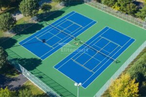 Multi Court - Pickleball on tennis court