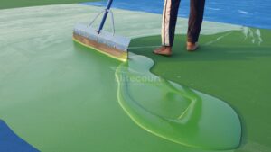 Elitecourt Acrylic Color Green - Sports Flooring - Acrylic Paint