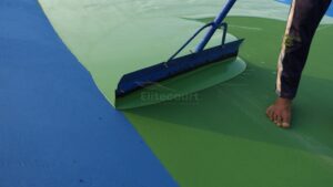 Elitecourt Acrylic Color Green - Sports Flooring - Acrylic Paint
