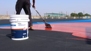 Elitecourt Acrylic Color Terricotta Red - Sports Flooring - Acrylic Paint