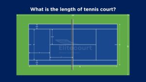 Discover the exact length of tennis court - Elitecourt Sports Court Flooring Material
