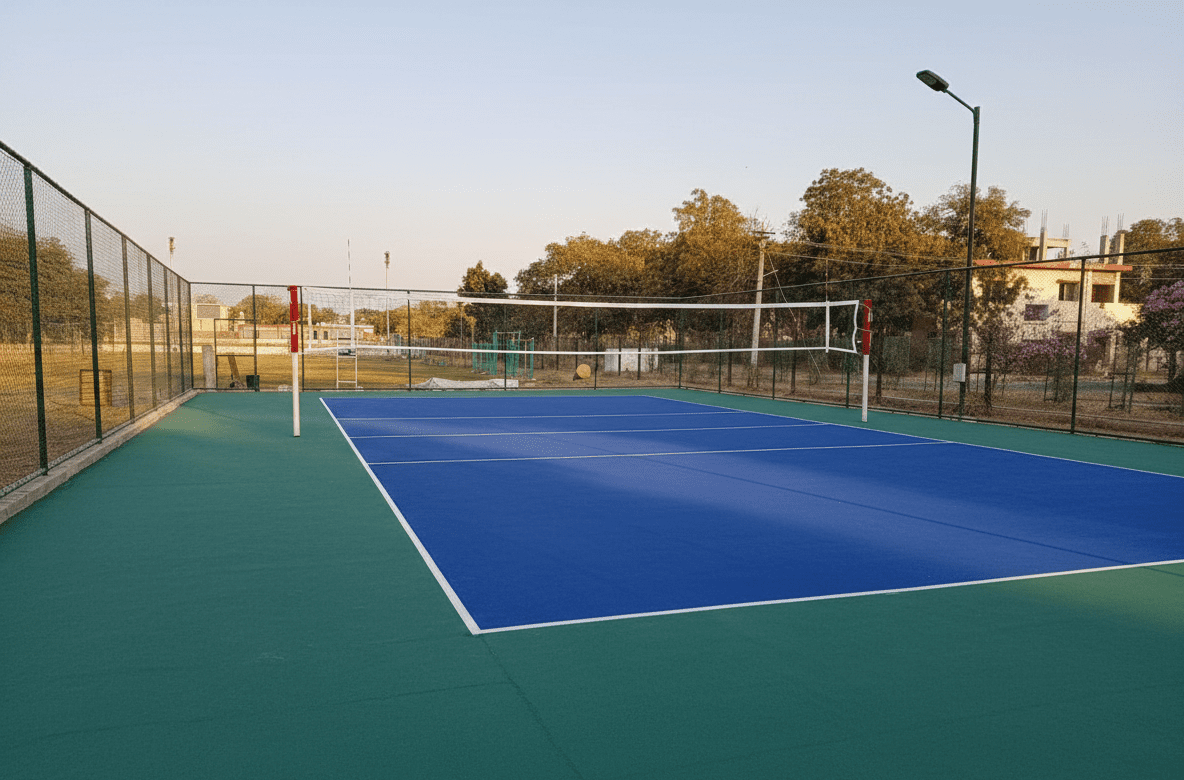 Volleyball Court Flooring Material - Sports Surfaces