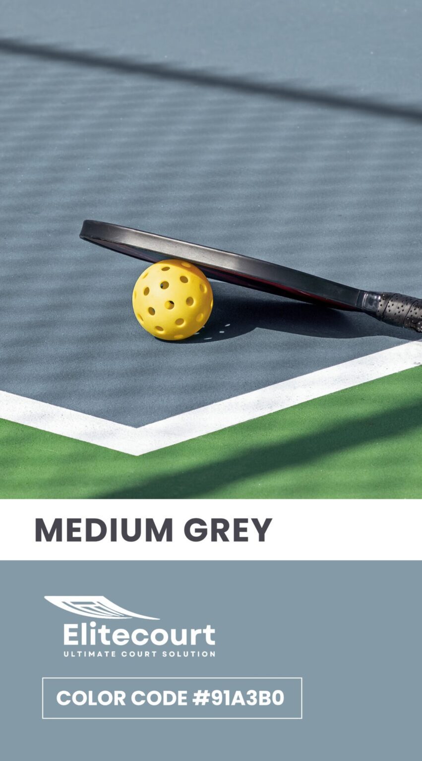 Elitecourt Medium Grey Color Shade