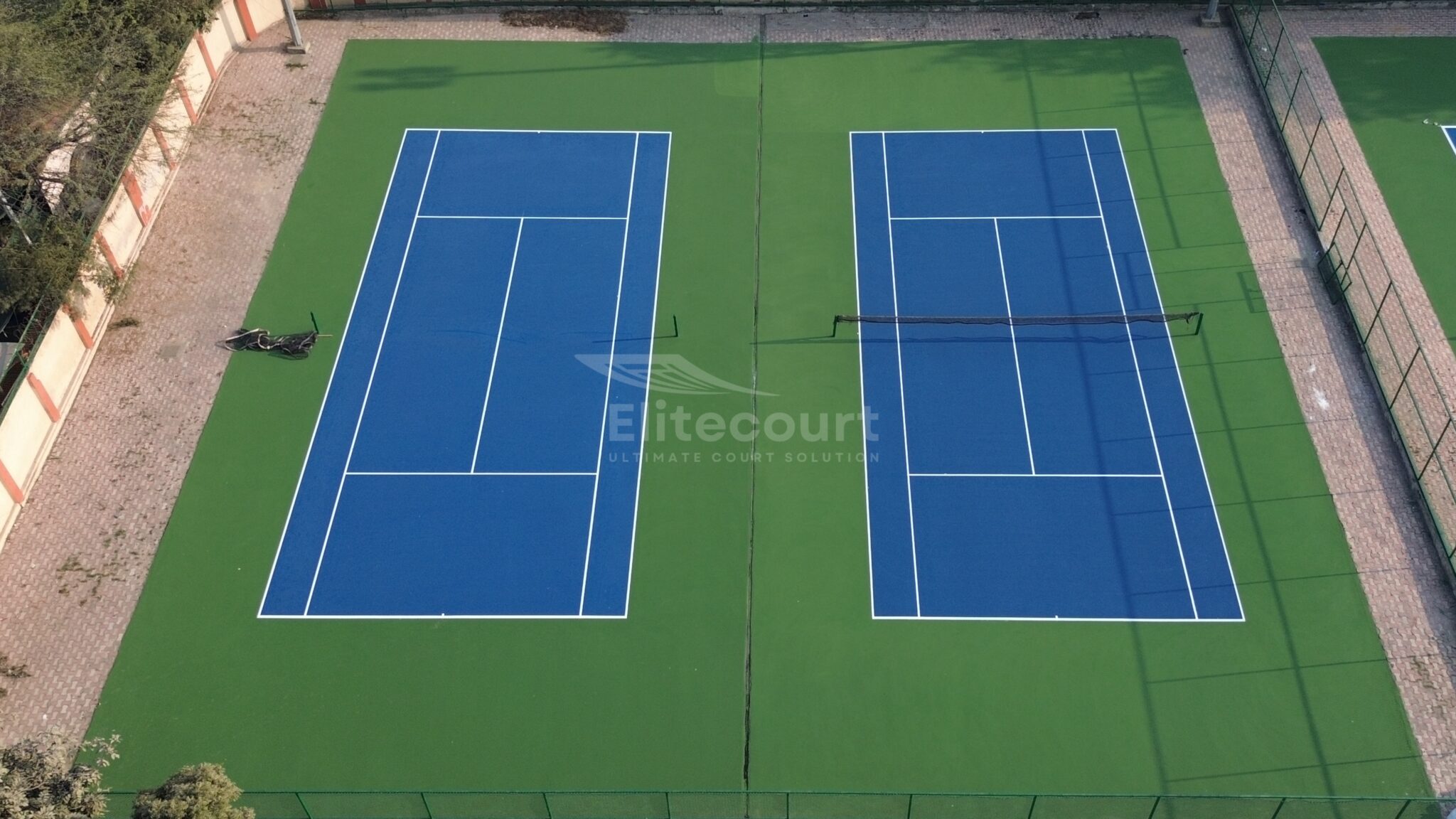 Tennis court flooring - Elitecourt Tennis Court